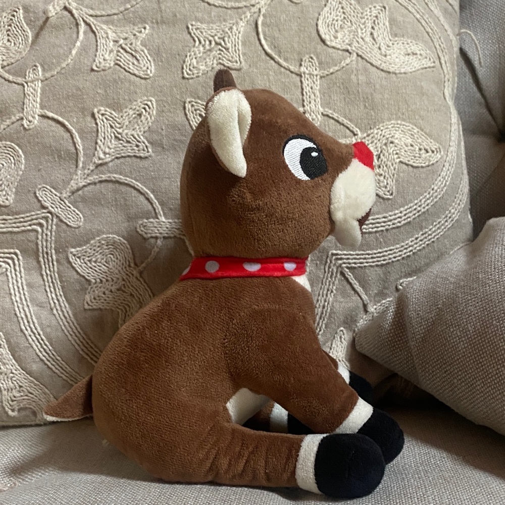 Rudolph the Reindeer Stuffed Animal - Picture 3 of 3